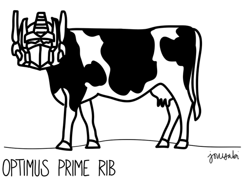 Optimus Prime Rib